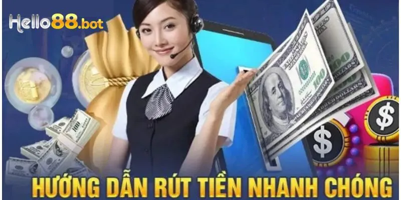 Hướng dẫn rút tiền đầy đủ, chi tiết nhất